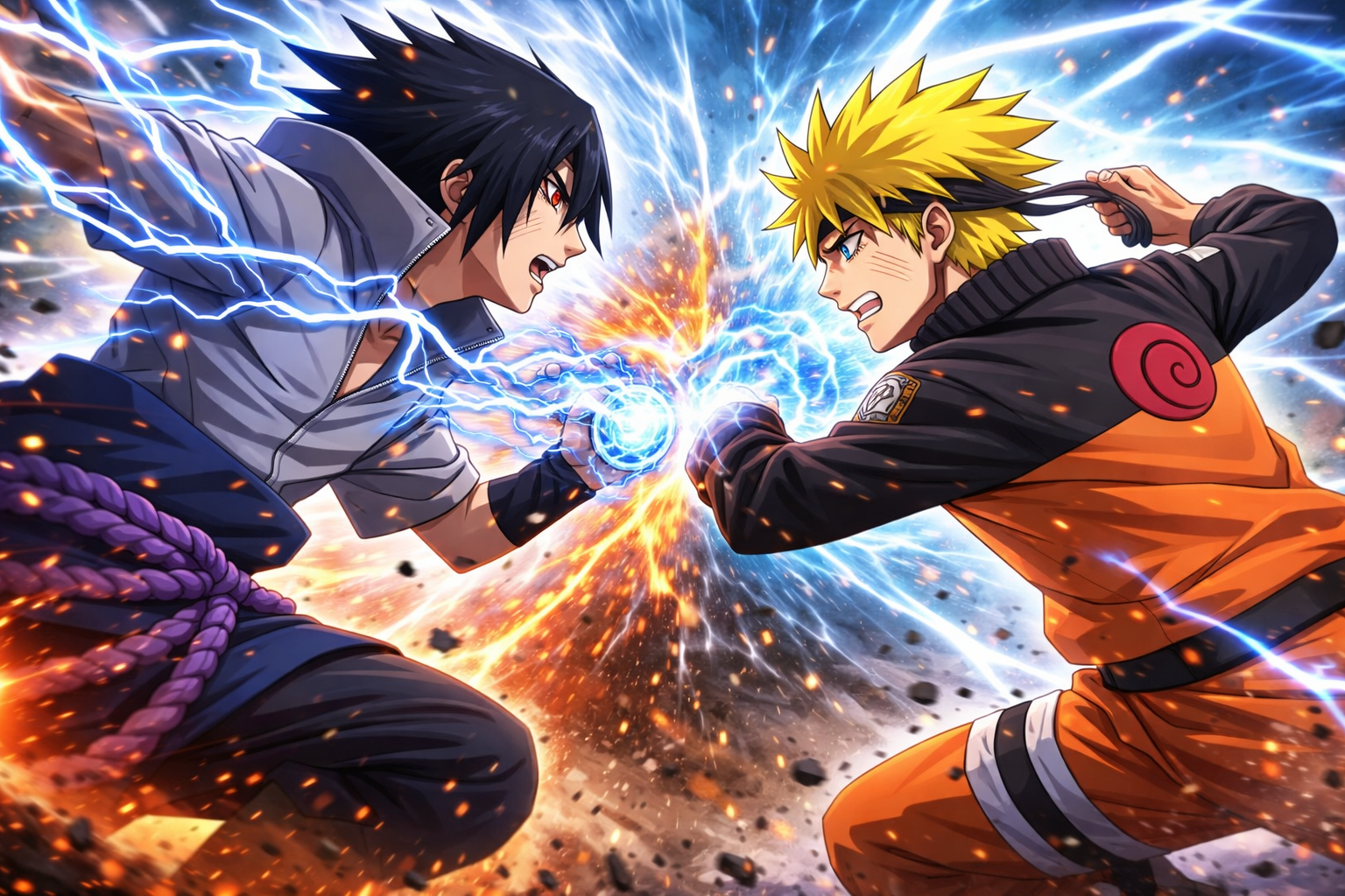 Read more about the article 🔥 Naruto vs Sasuke — The Ultimate Rivalry That Broke Anime Fans’ Minds!